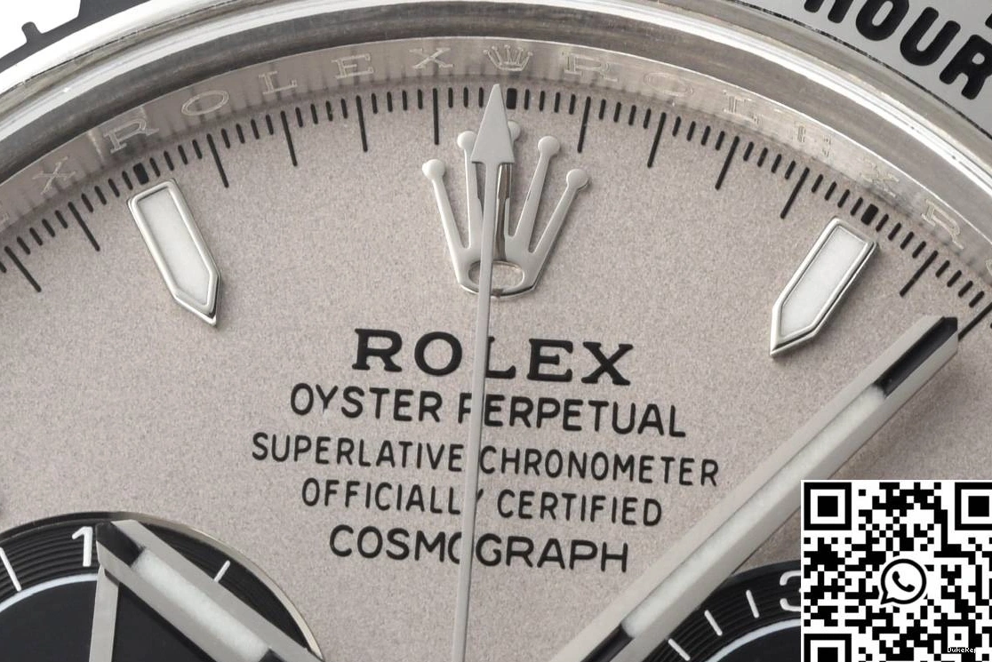 Factory Rolex Grey M126509 Daytona Cosmograph Clean Bezel 1007